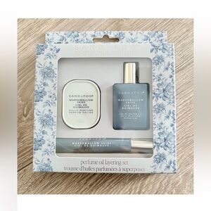 SAND + FOG Marshmallow Skies Perfume Oil Layering Set - Blue